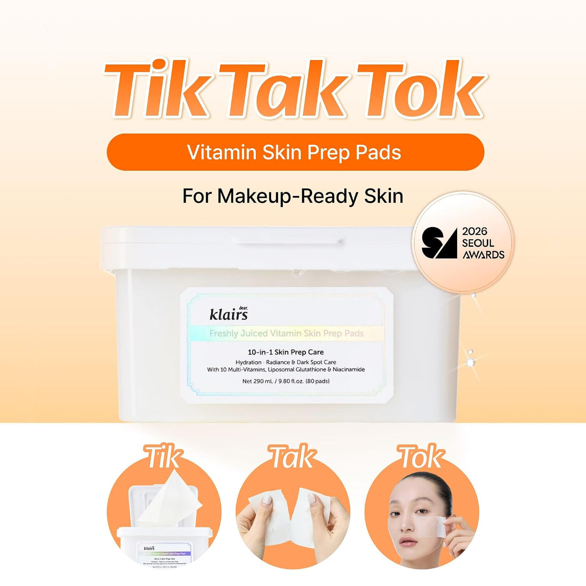 [NEWS] Every shelf has a toner pad. Few have one made for makeup day.