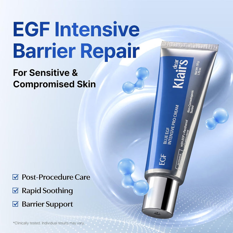 [New Launch] Dear Klairs Blue EGF Intensive Pro Cream: A Clinical-Backed Barrier Repair Opportunity for Global Retailers