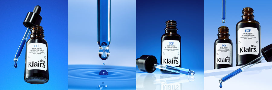 The Complete EGF Usage Guide — Centered Around Klairs Blue Drop