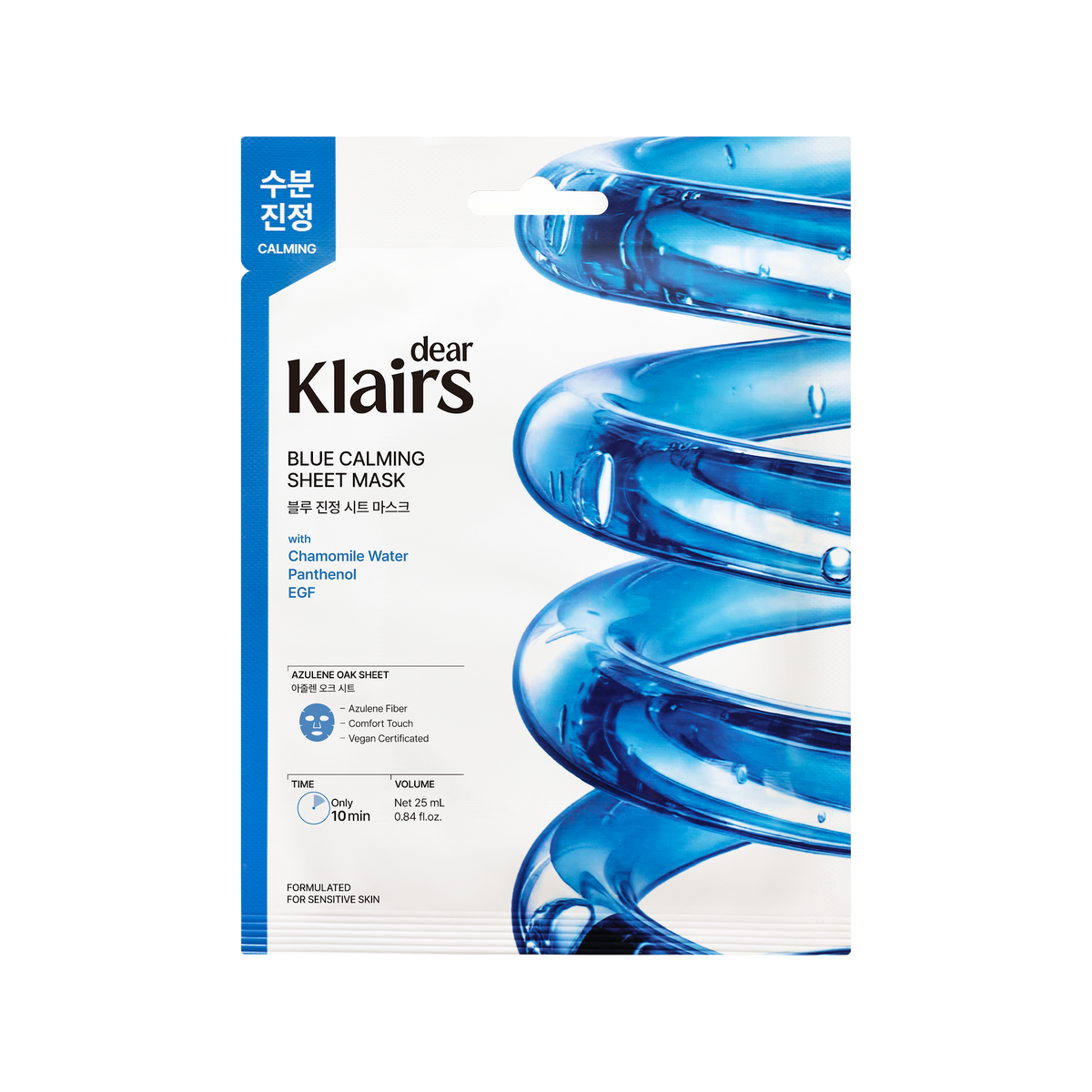 Dear Klairs Blue Calming Sheet Mask 25 mL