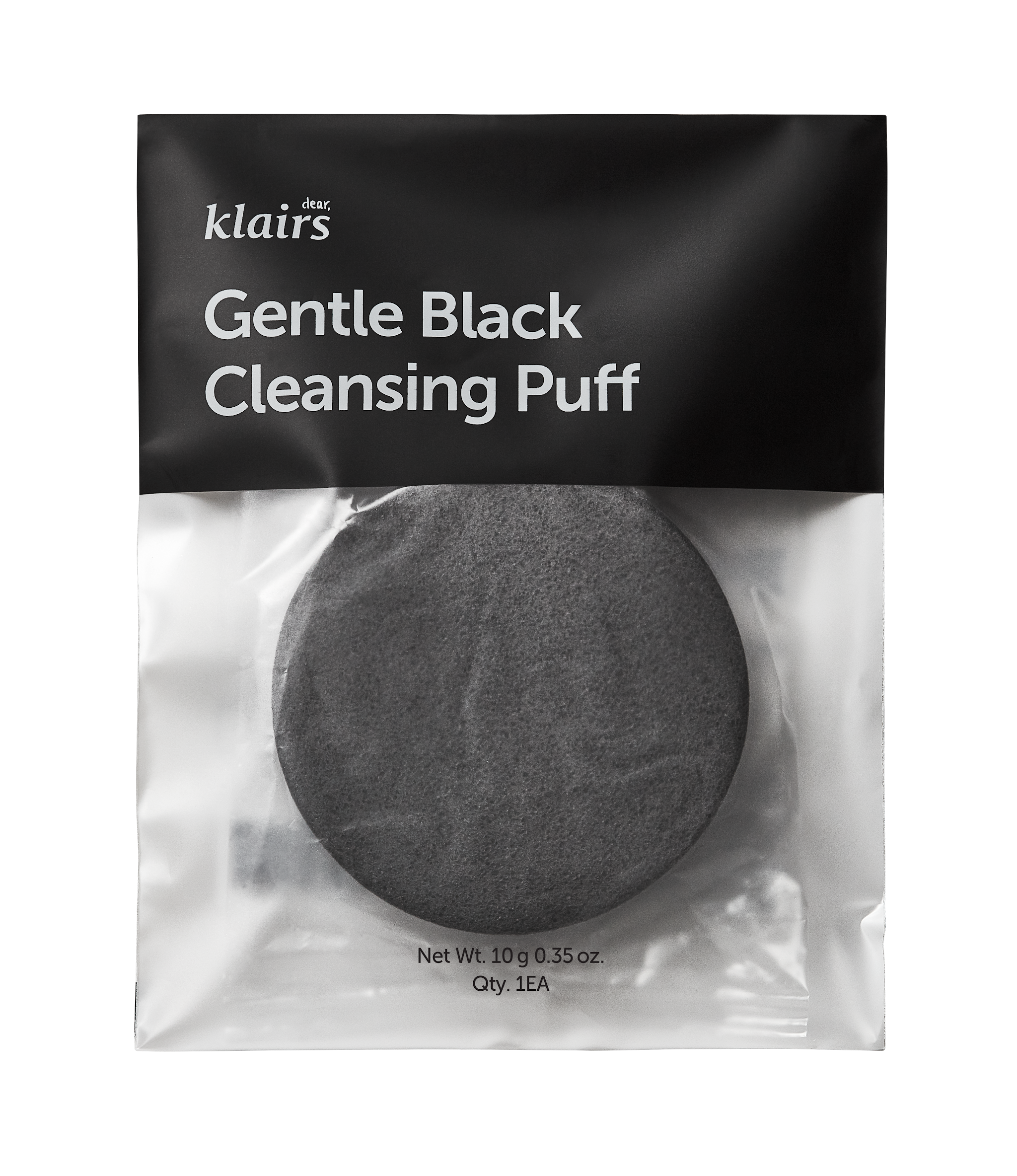 Dear, Klairs Gentle Black Cleansing Puff 1 ea