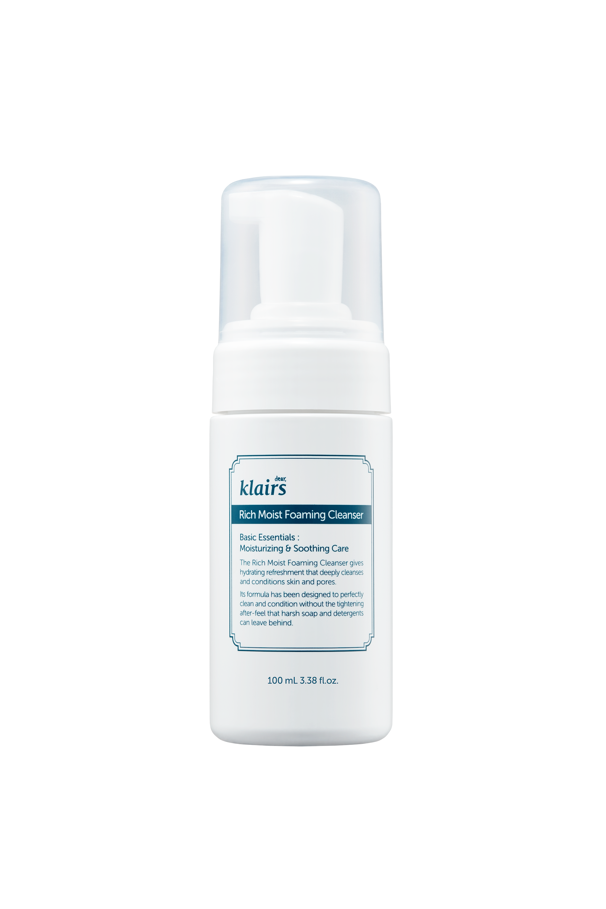 Dear, Klairs Rich Moist Foaming Cleanser 100 mL