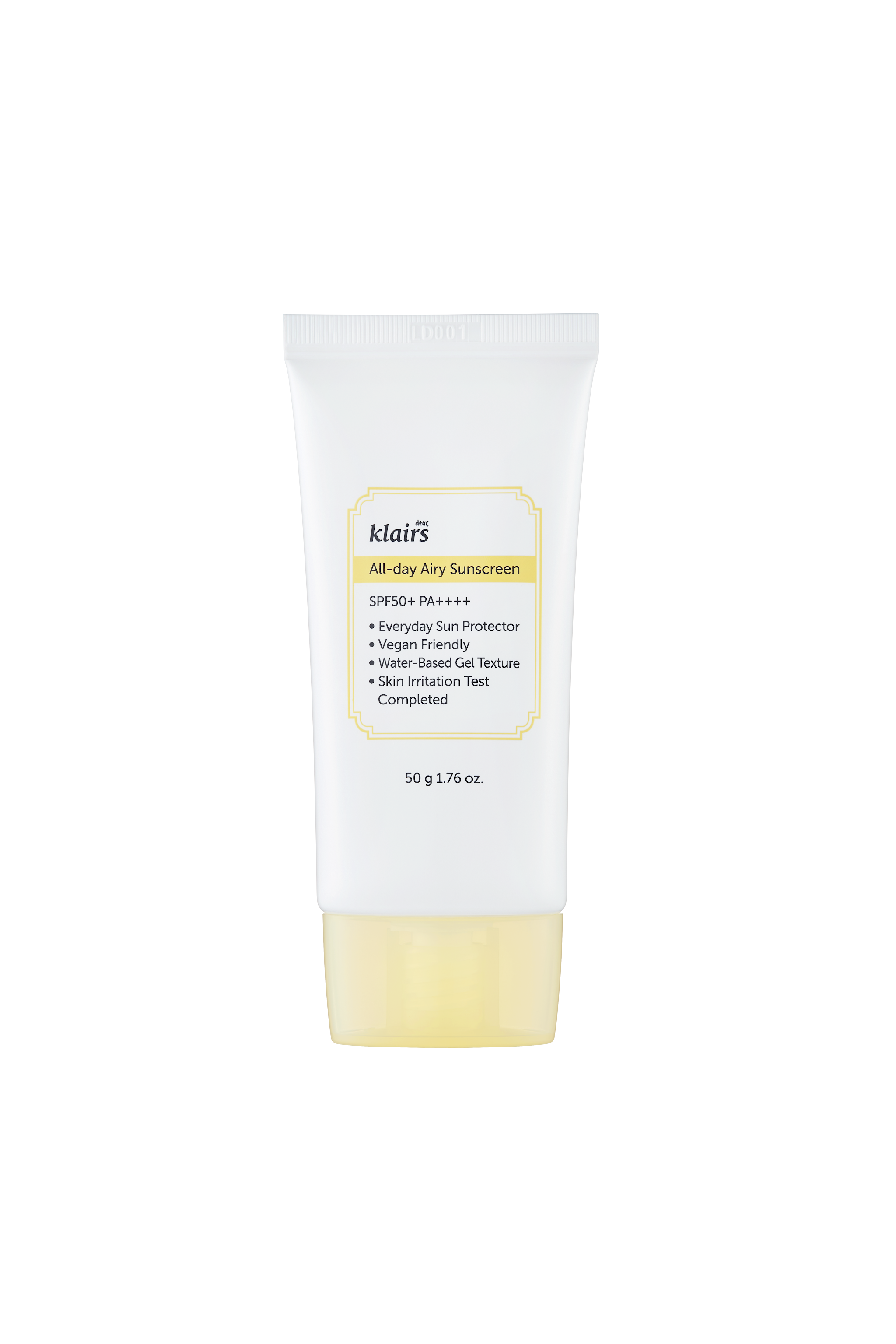 Dear, Klairs All-day Airy Sunscreen SPF50+ PA++++ 50 g
