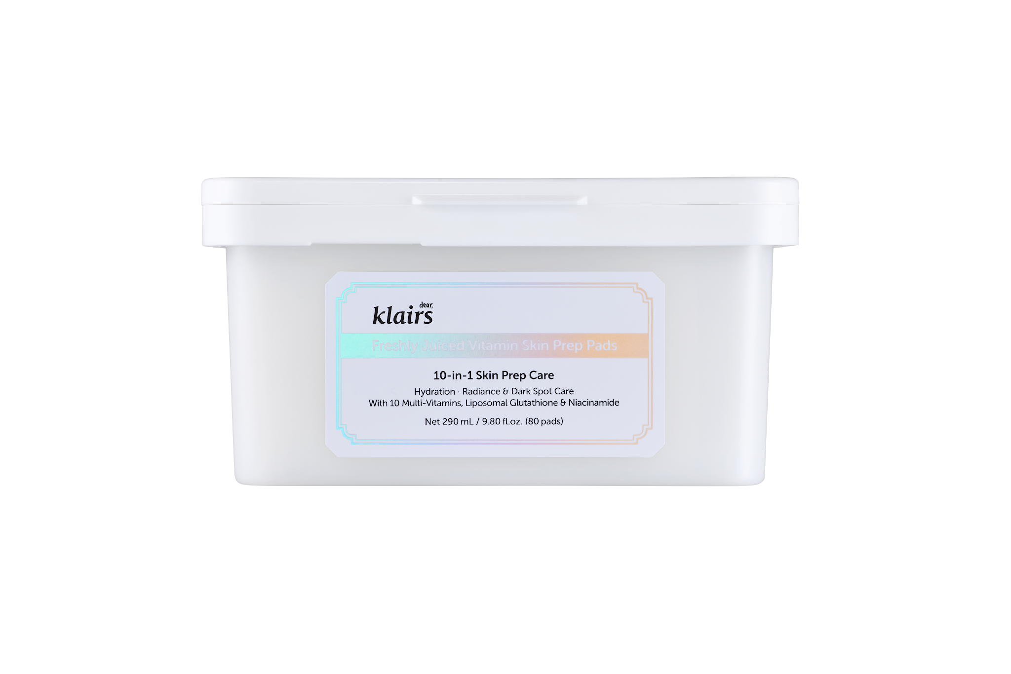 Dear, Klairs Freshly Juiced Vitamin Skin Prep Pads 290 mL 80 Pads