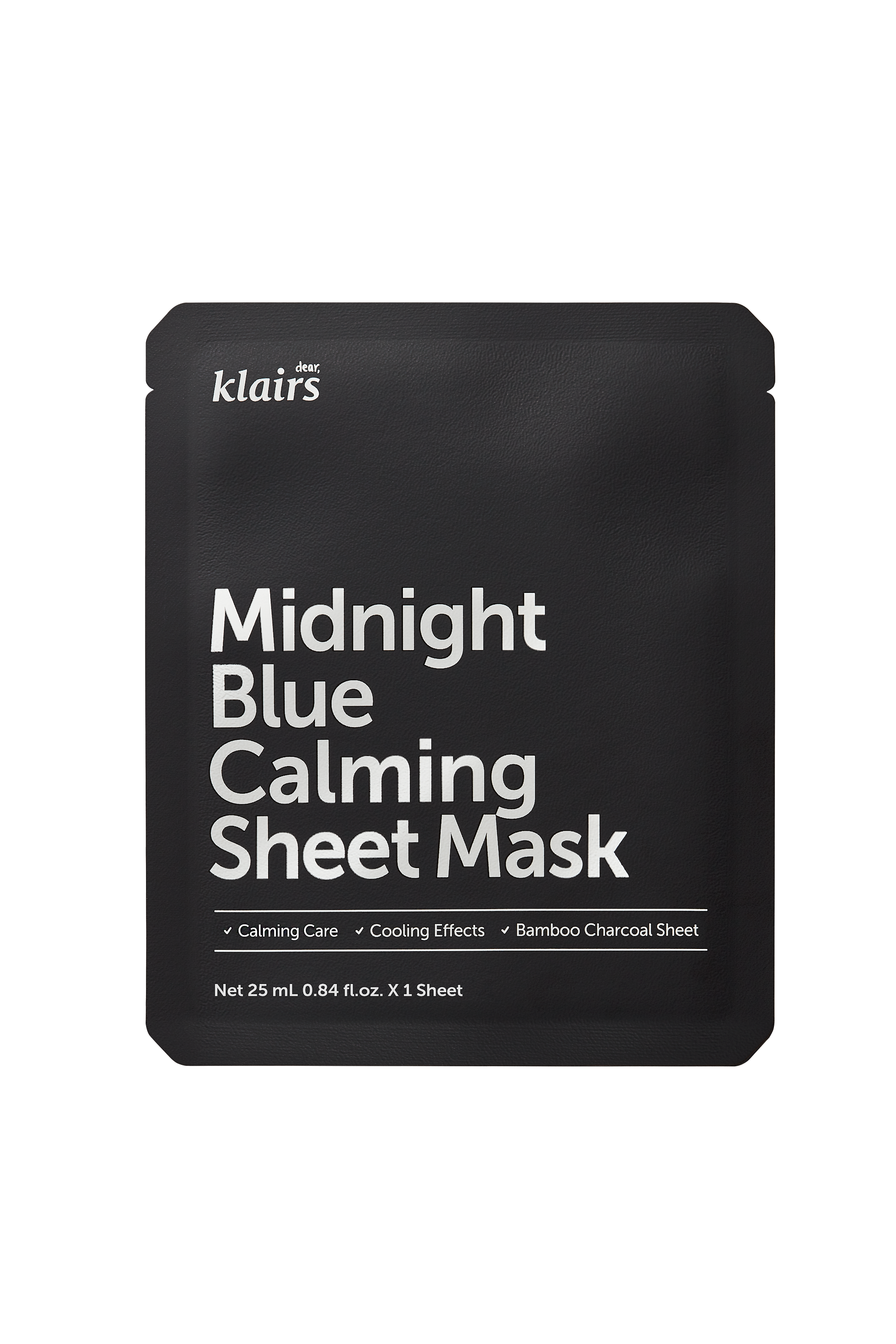 Dear, Klairs Midnight Blue Calming Sheet Mask 25 mL