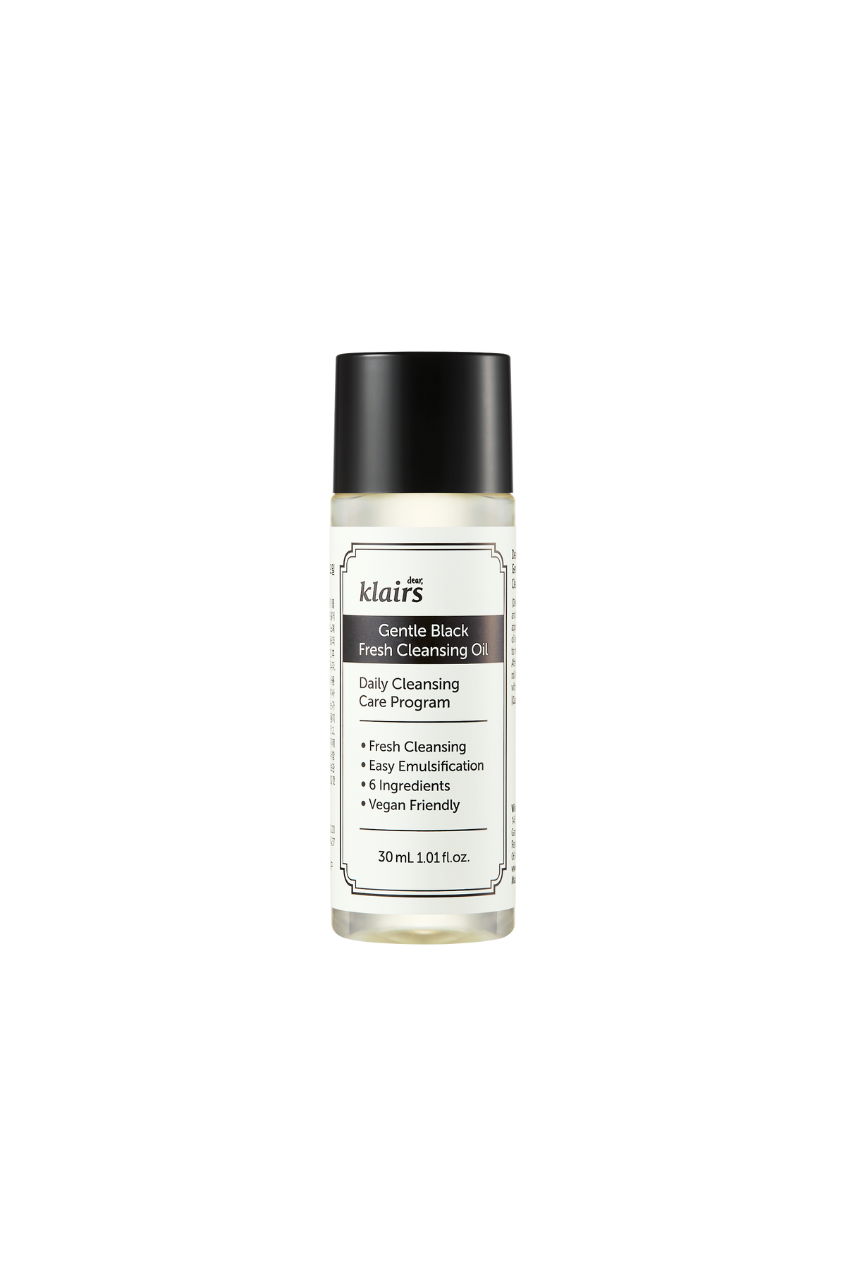 Dear, Klairs Gentle Black Fresh Cleansing Oil 30 mL