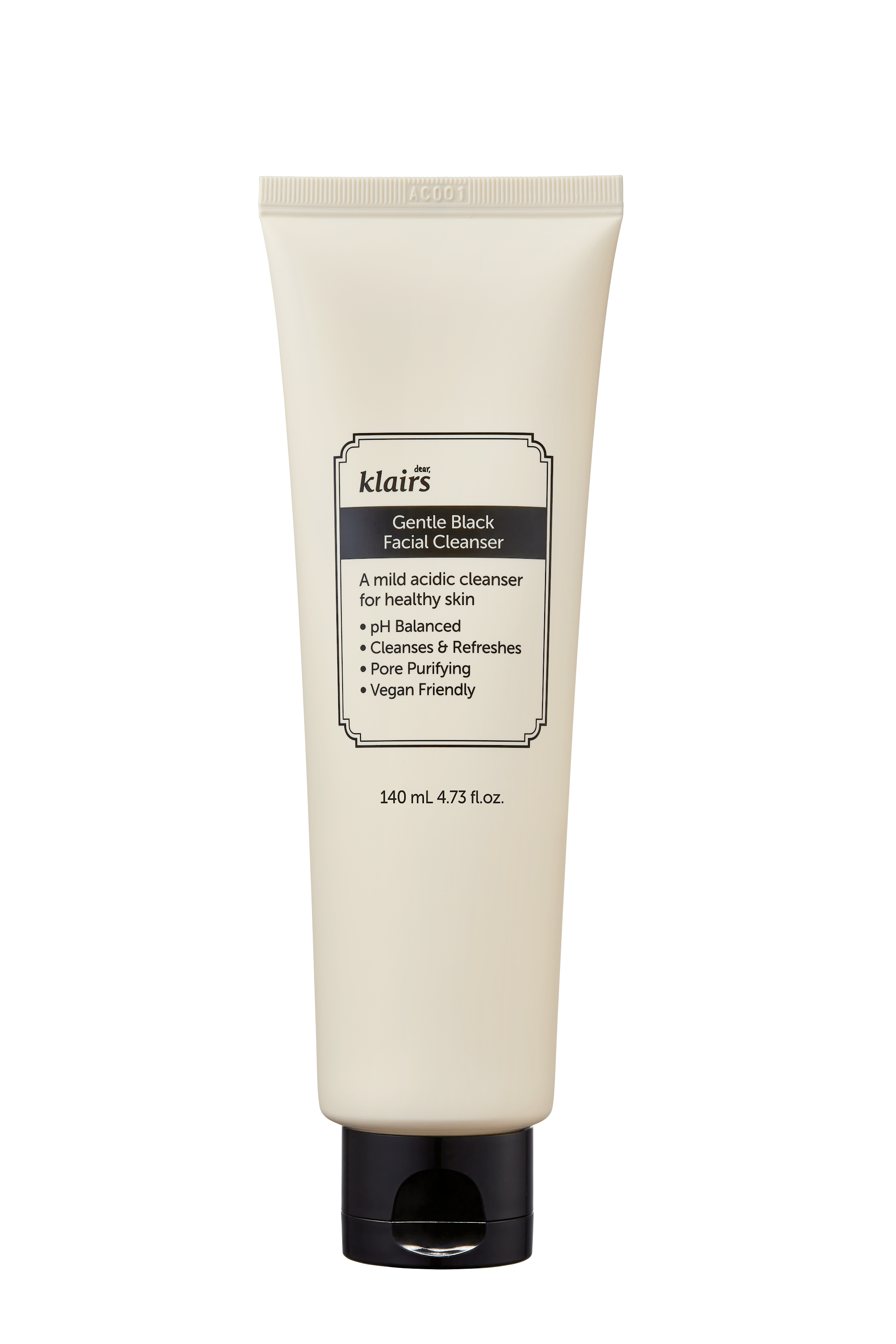 Dear, Klairs Gentle Black Facial Cleanser 140 mL
