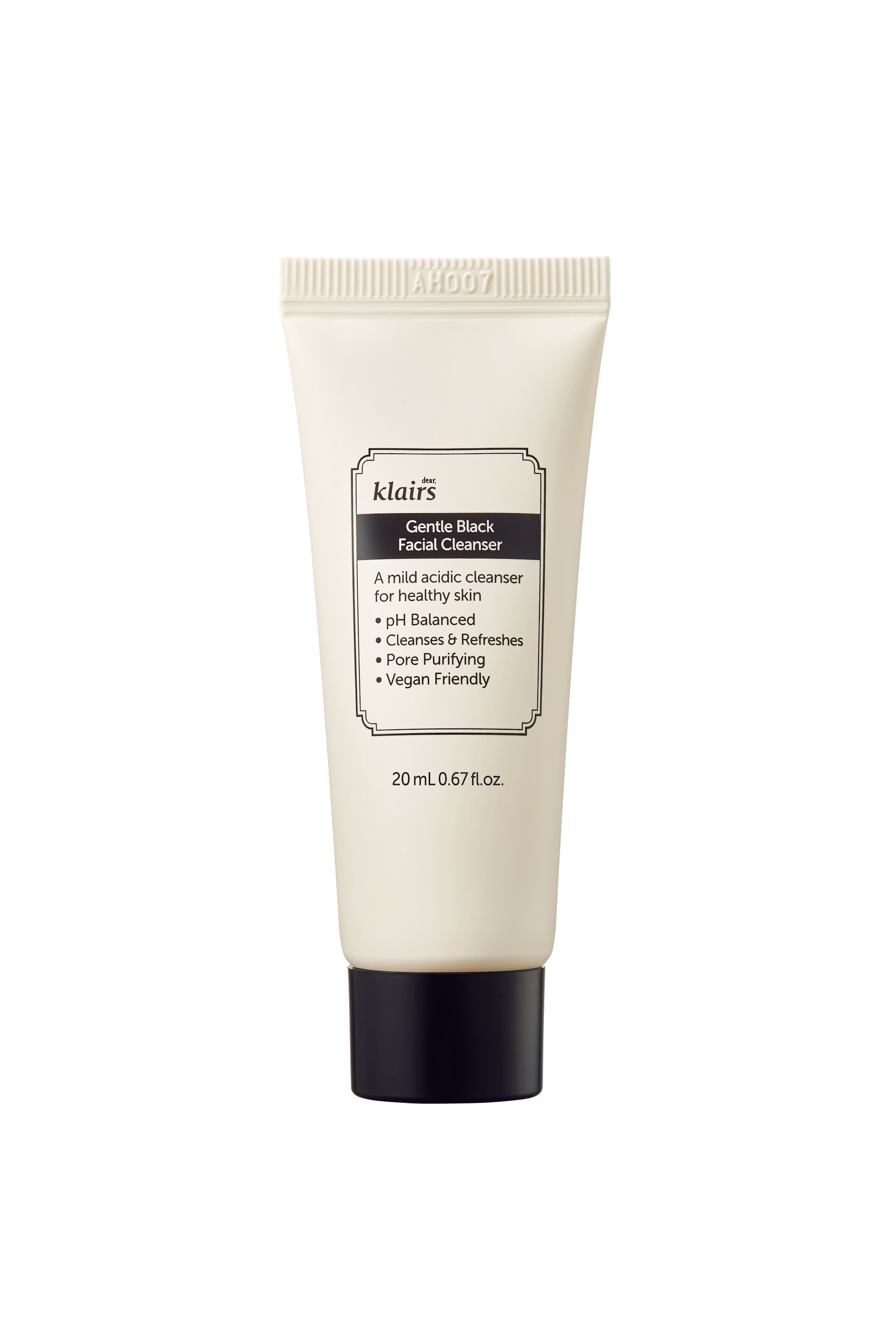 Dear, Klairs Gentle Black Facial Cleanser 20 mL