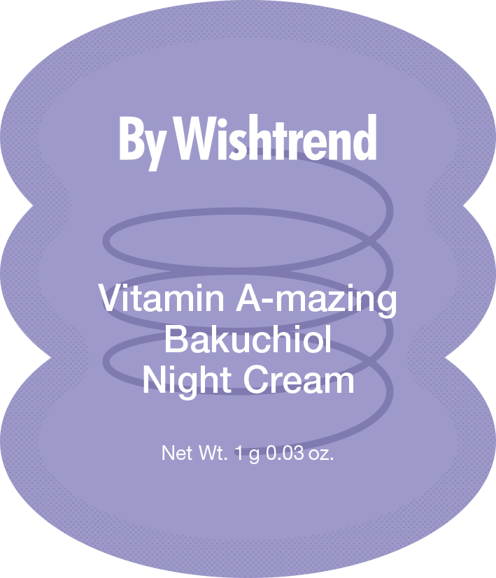 By Wishtrend Vitamin A-mazing Bakuchiol Night Cream 1 g