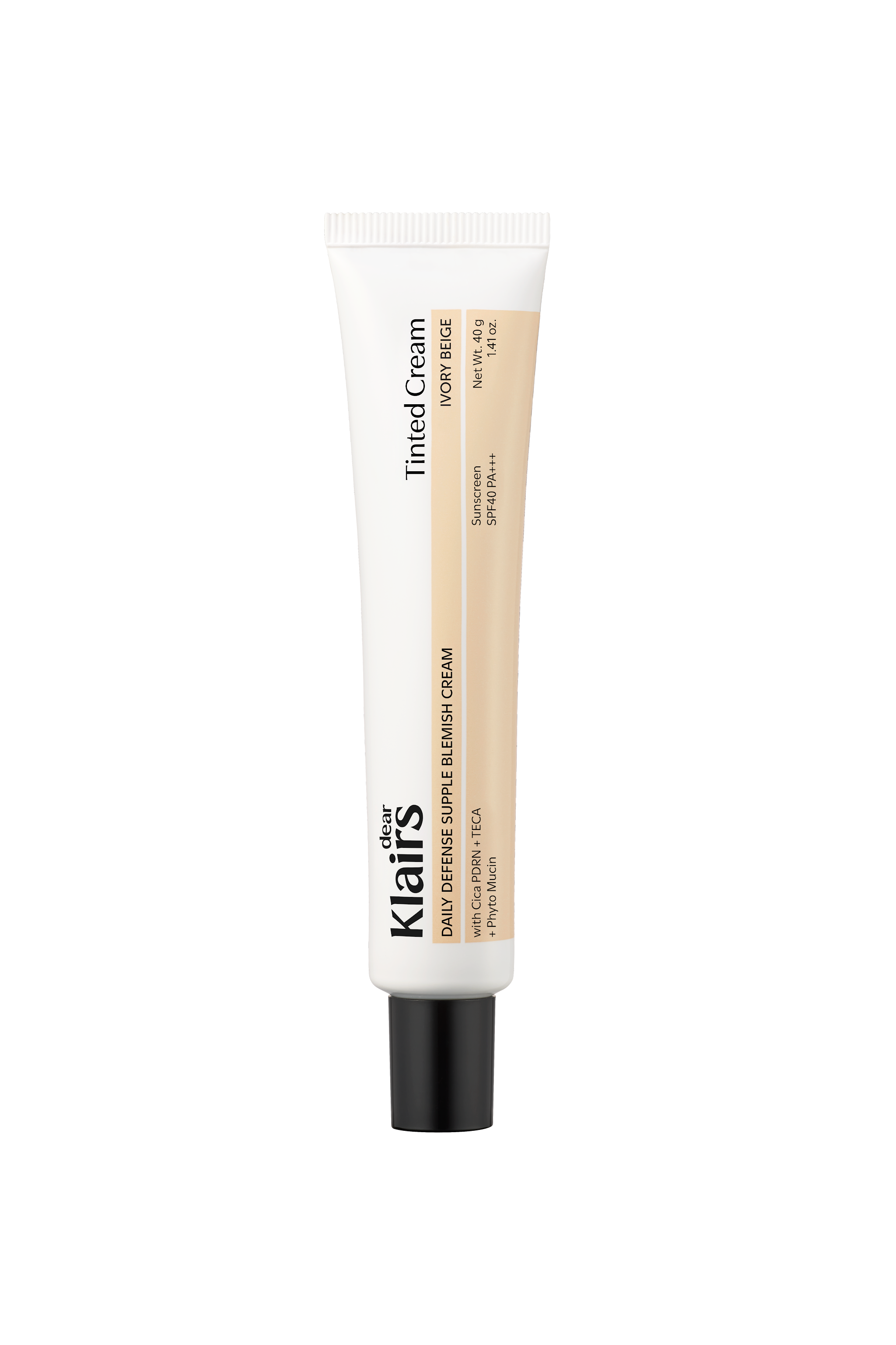 Dear Klairs Daily Defense Supple Blemish Cream Ivory Beige SPF40 PA+++ 40 g