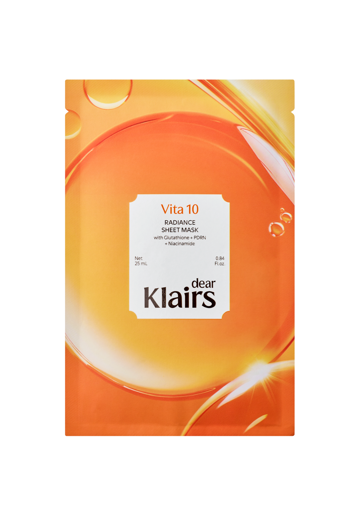 Dear Klairs Vita 10 Radiance Sheet Mask 25 mL