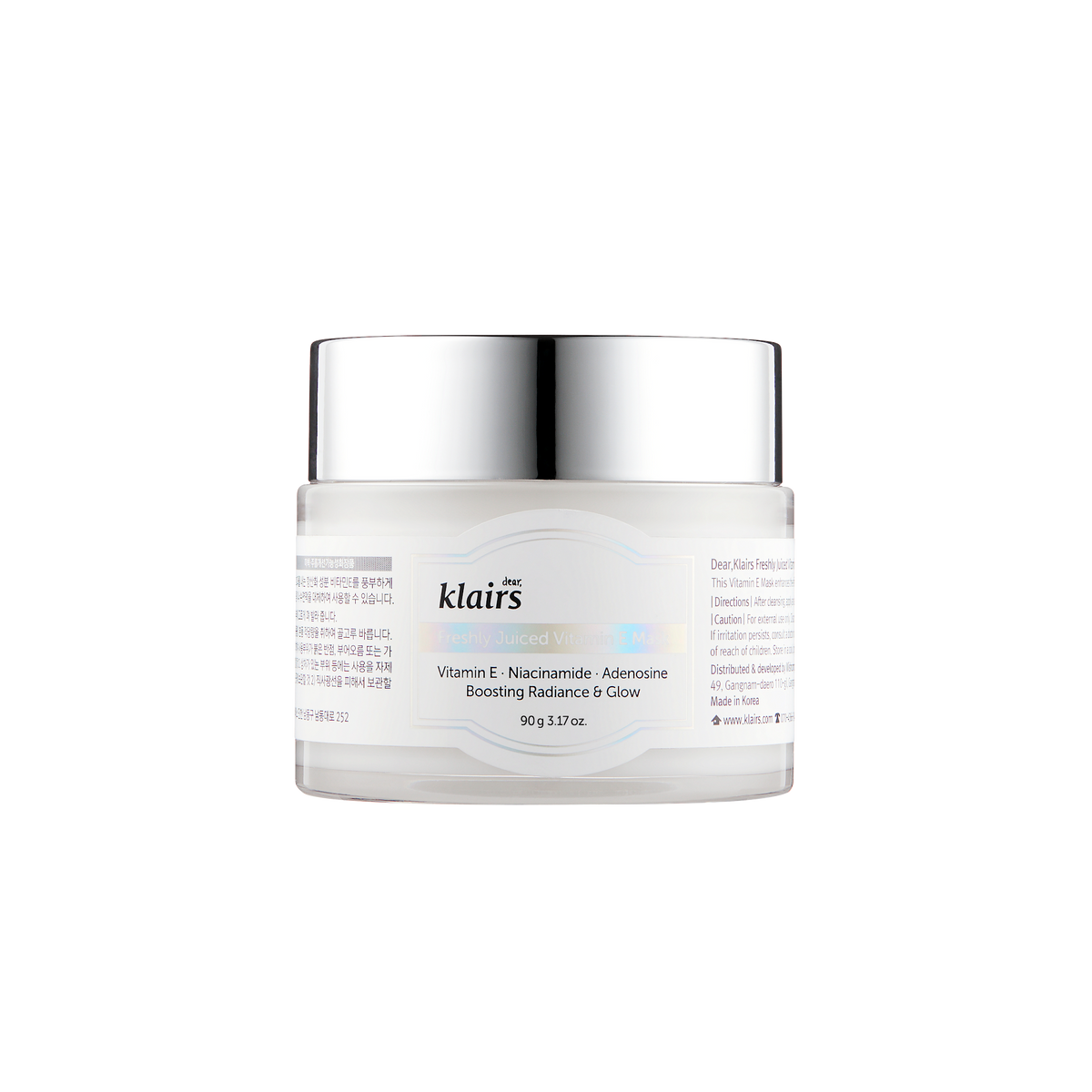 Dear, Klairs Freshly Juiced Vitamin E Mask 90 g