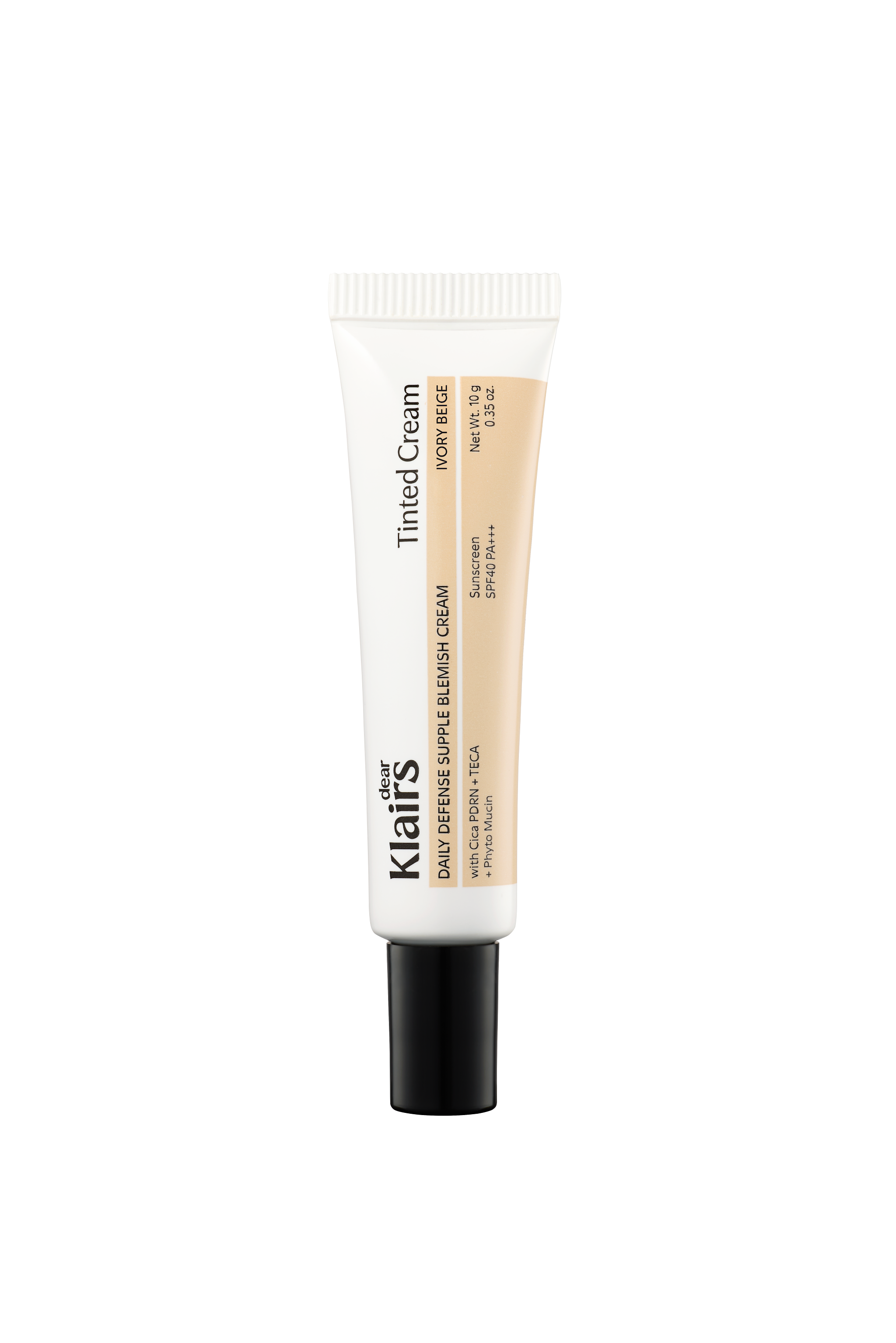 Dear Klairs Daily Defense Supple Blemish Cream Ivory Beige SPF40 PA+++ 10 g