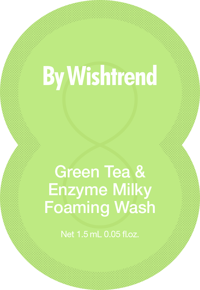 By Wishtrend Green Tea & Enzyme Milky Foaming Wash 1.5 mL