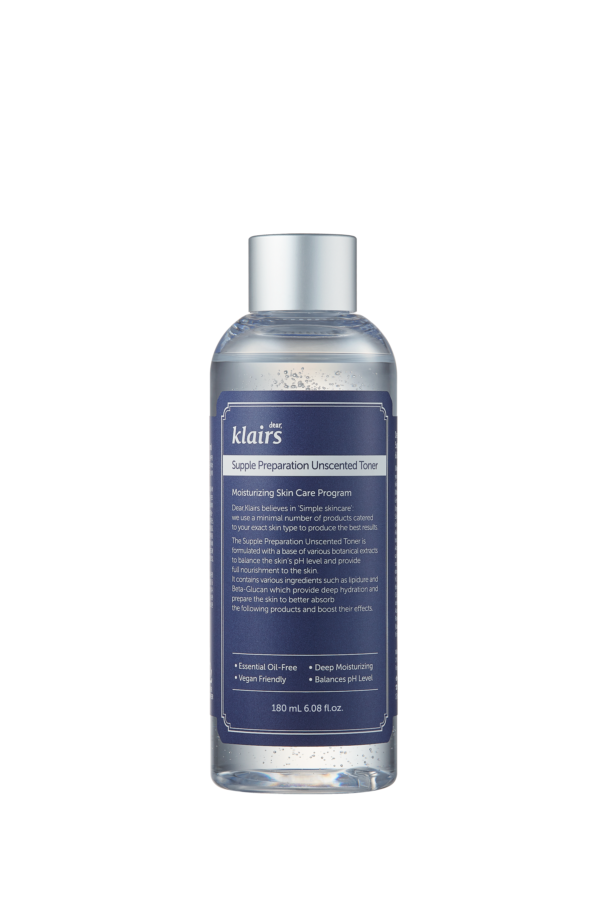 Dear, Klairs Supple Preparation Unscented Toner 180 mL