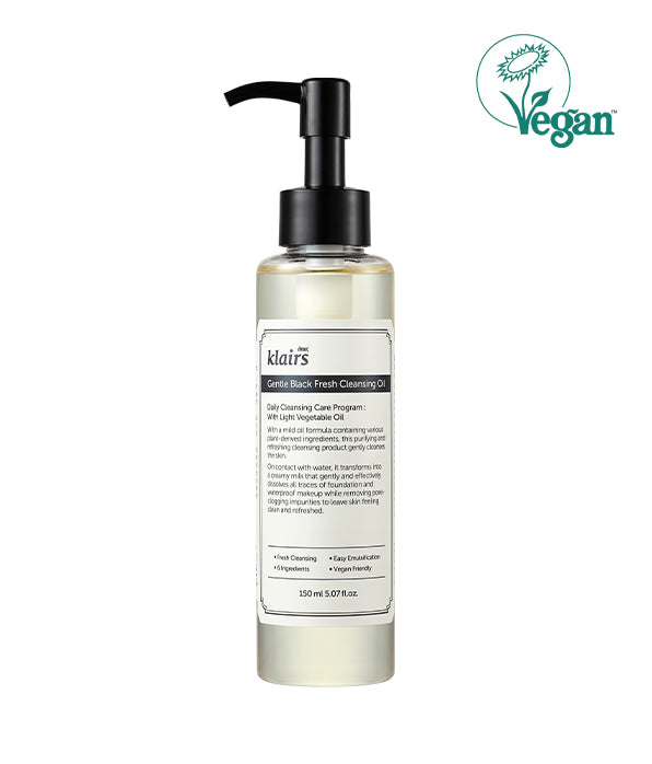 Dear, Klairs Gentle Black Fresh Cleansing Oil 30 mL