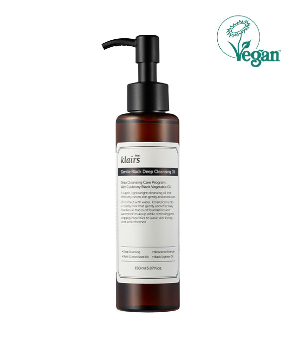 Dear, Klairs Gentle Black Deep Cleansing Oil 3 mL